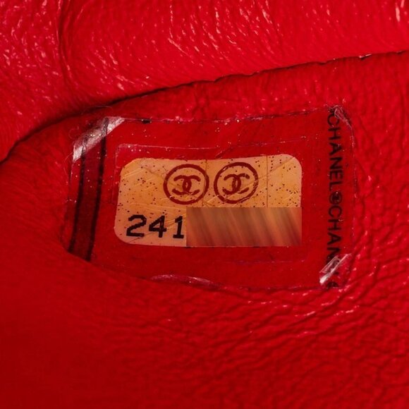 Chanel Red Lambskin Leather Classic Rectangular Mini Flap Bag - Picture 10 of 12